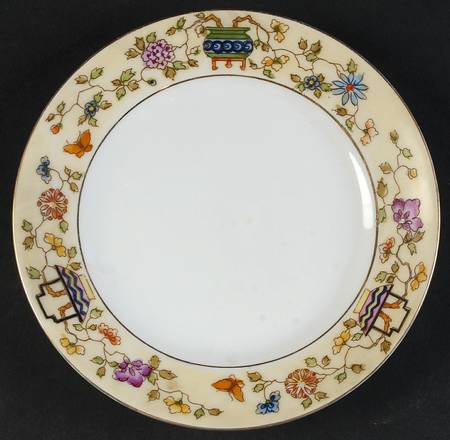 Mandarin Bread & Butter Plate