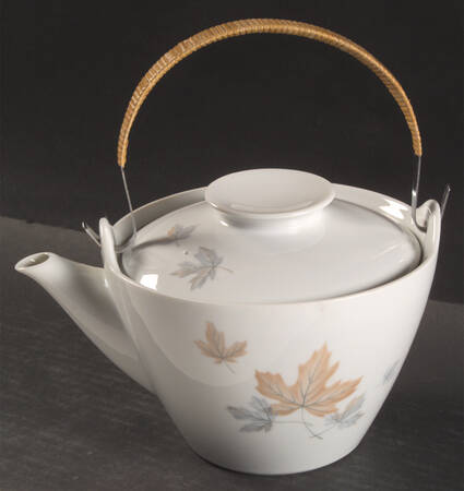 Maplewood Teapot & Lid with Removable Top Handle