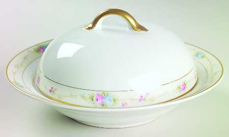 Marguerite Round Covered Butter