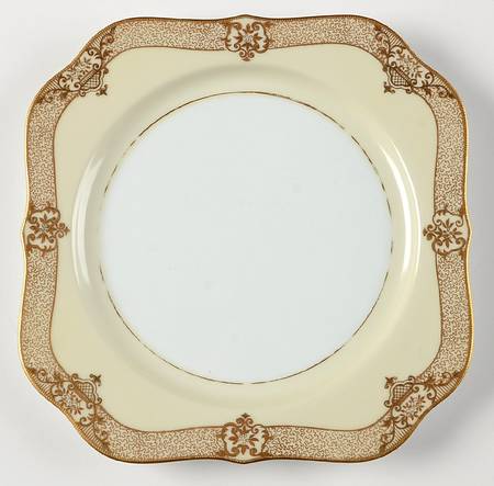 Marcisite Square Salad Plate