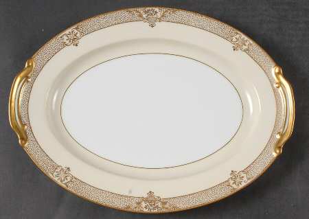 Marcisite 11" Oval Serving Platter