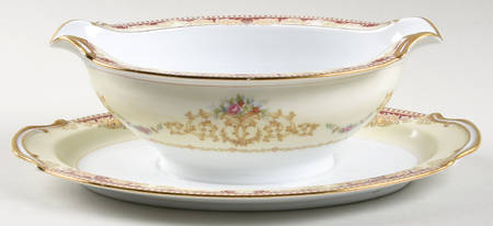 Marengo Gravy Boat with Attached Underplate