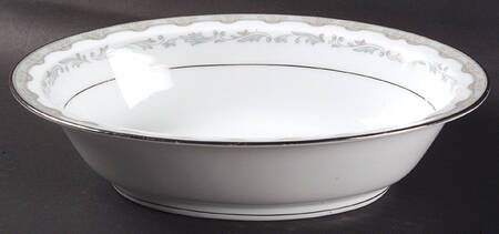 Margaret 10" Oval Vegetable Bowl