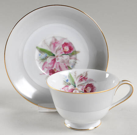 Margarita Footed Cup & Saucer Set