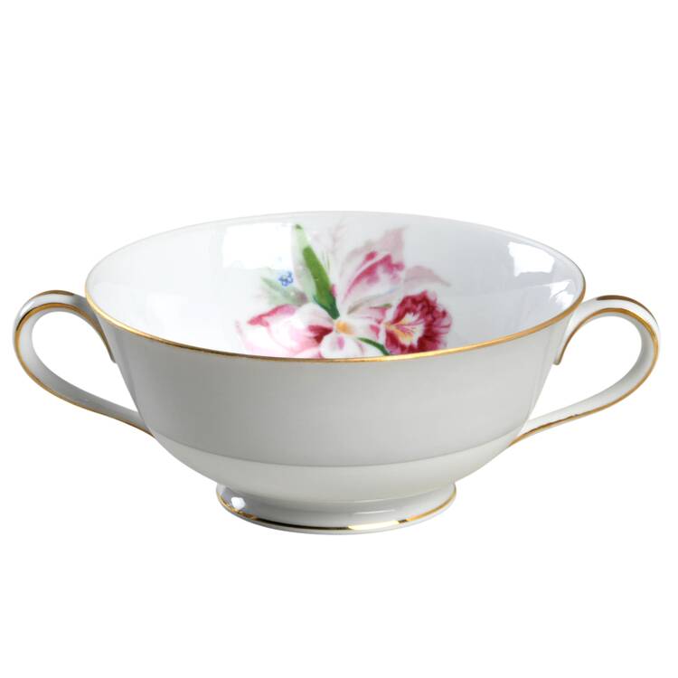 Margarita Footed Cream Soup Bowl
