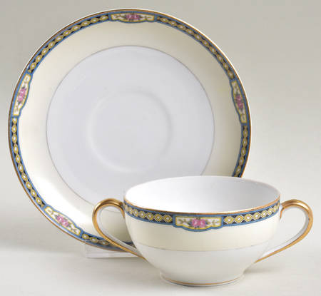 Margate Flat Bouillon Cup & Saucer