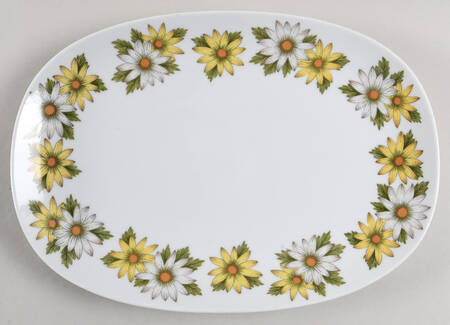 Marguerite 14" Oval Serving Platter