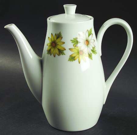 Marguerite Coffee Pot & Lid