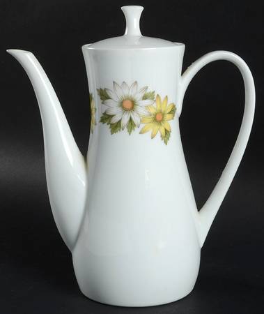 Marguerite Coffee Pot & Lid