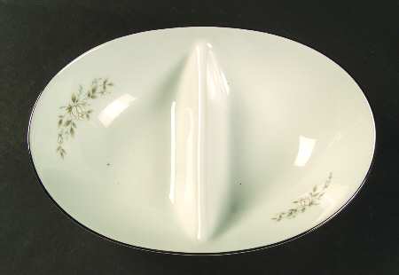 Marietta 10" Oval Divided Vegetable Bowl