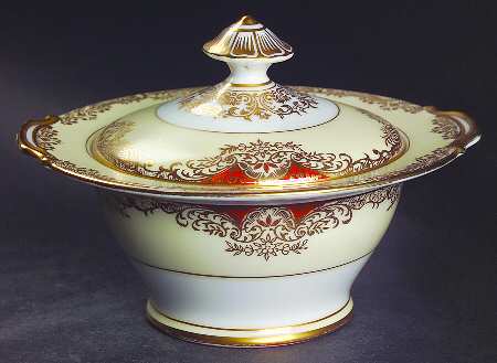 Marietta Sugar Bowl & Lid