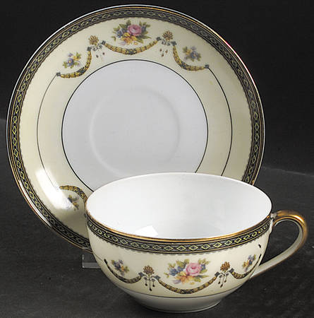 Marigold Flat Cup & Saucer Set