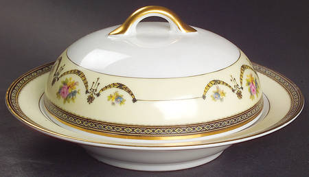 Marigold Round Covered Butter