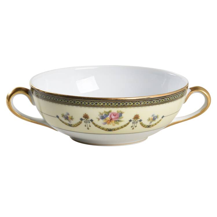 Marigold Flat Cream Soup Bowl