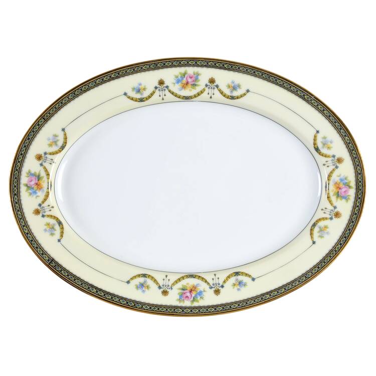 Marigold 10" Oval Serving Platter
