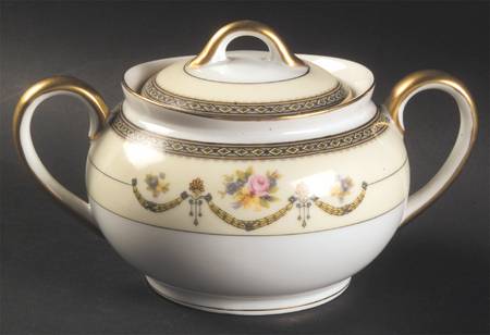 Marigold Sugar Bowl & Lid