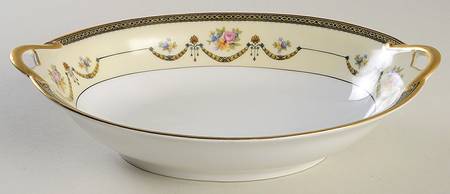 Marigold 9" Oval Vegetable Bowl