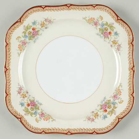 Mariposa Square Salad Plate