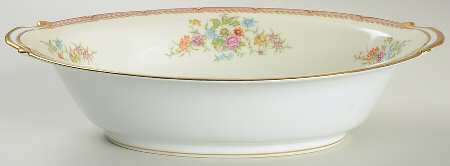 Mariposa 10" Oval Vegetable Bowl