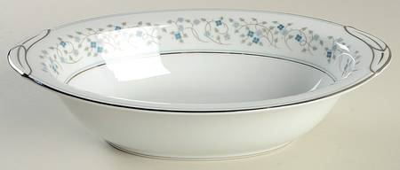 Marlene 10" Oval Vegetable Bowl