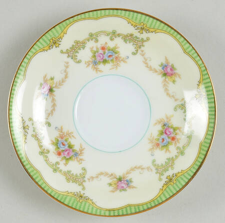 Marlene Green Saucer for Demitasse Cup