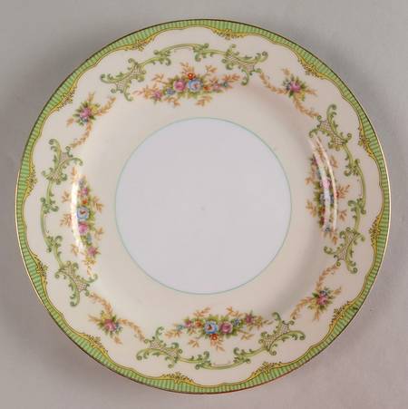 Marlene Green Luncheon Plate