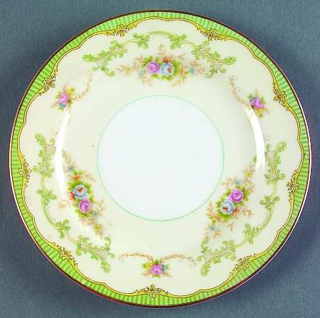Marlene Green Bread & Butter Plate
