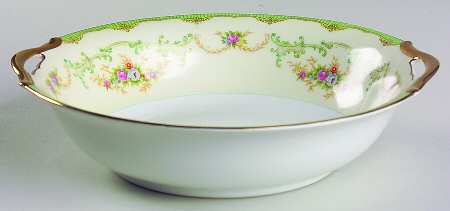 Marlene Green 9" Round Vegetable Bowl