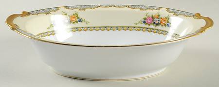 Martelle 10" Oval Vegetable Bowl