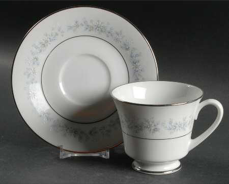 Marywood Footed Cup & Saucer Set