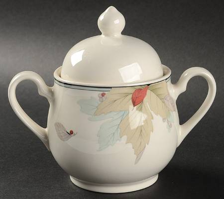 Maple Shade Sugar Bowl & Lid