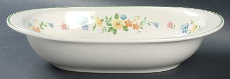 Matchmaker 10" Oval Vegetable Bowl