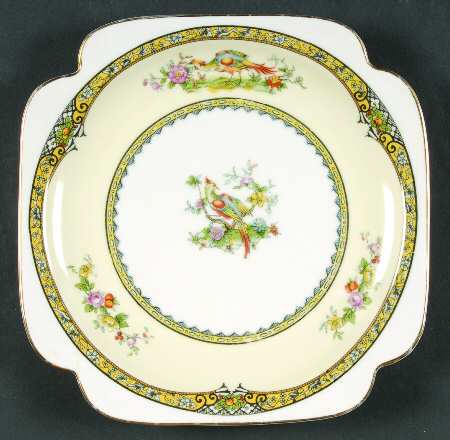Matrix Square Salad Plate