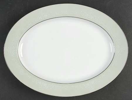 Maureen 13" Oval Serving Platter
