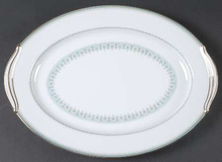 Maya 13" Oval Serving Platter