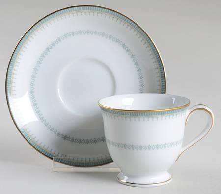 Maya Footed Demitasse Cup & Saucer Set