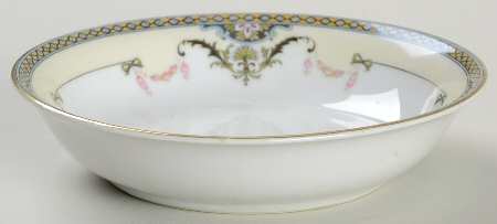 Mayfair (Gold Trim) Fruit/Dessert (Sauce) Bowl