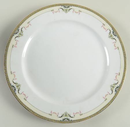 Mayfair (Gold Trim) 12" Chop Plate (Round Platter)