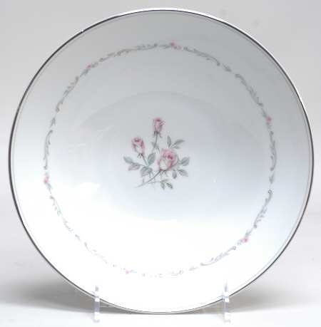 Mayfair (Platinum Trim) 8" Round Vegetable Bowl