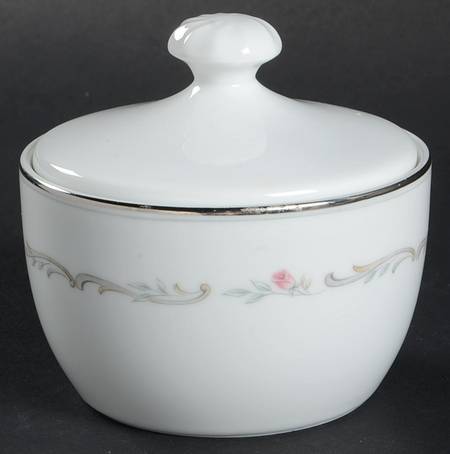 Mayfair (Platinum Trim) Mini Sugar Bowl & Lid