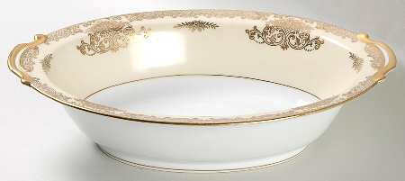 Mayfield 10" Oval Vegetable Bowl