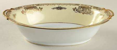 Mayfield 9" Oval Vegetable Bowl