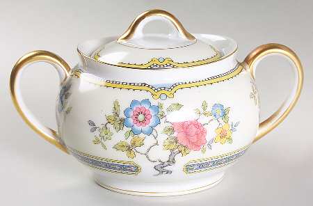 Mayflower Sugar Bowl & Lid
