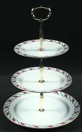 Maywood 13 7/8"-14 1/4" 3-Tiered Serving Tray(DP,SP,BB) HC
