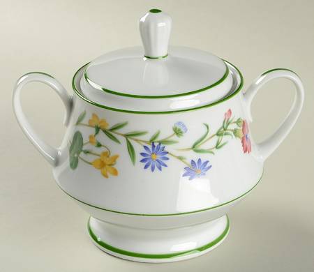 Meadowcrest Sugar Bowl & Lid