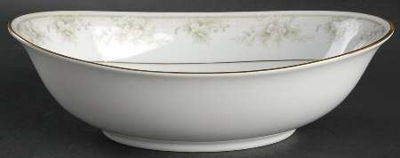 Meadowside 10" Oval Vegetable Bowl