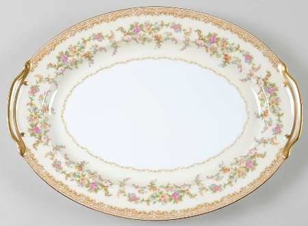 Medean 13" Oval Serving Platter
