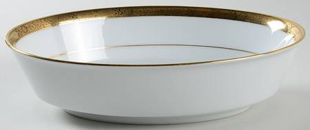 Mediterranean 9" Oval Vegetable Bowl