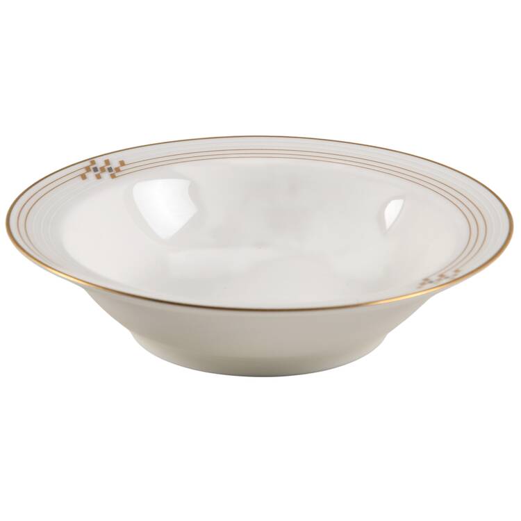 Merina Gold Rim Fruit/Dessert (Sauce) Bowl