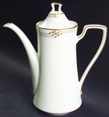 Merina Gold Coffee Pot & Lid